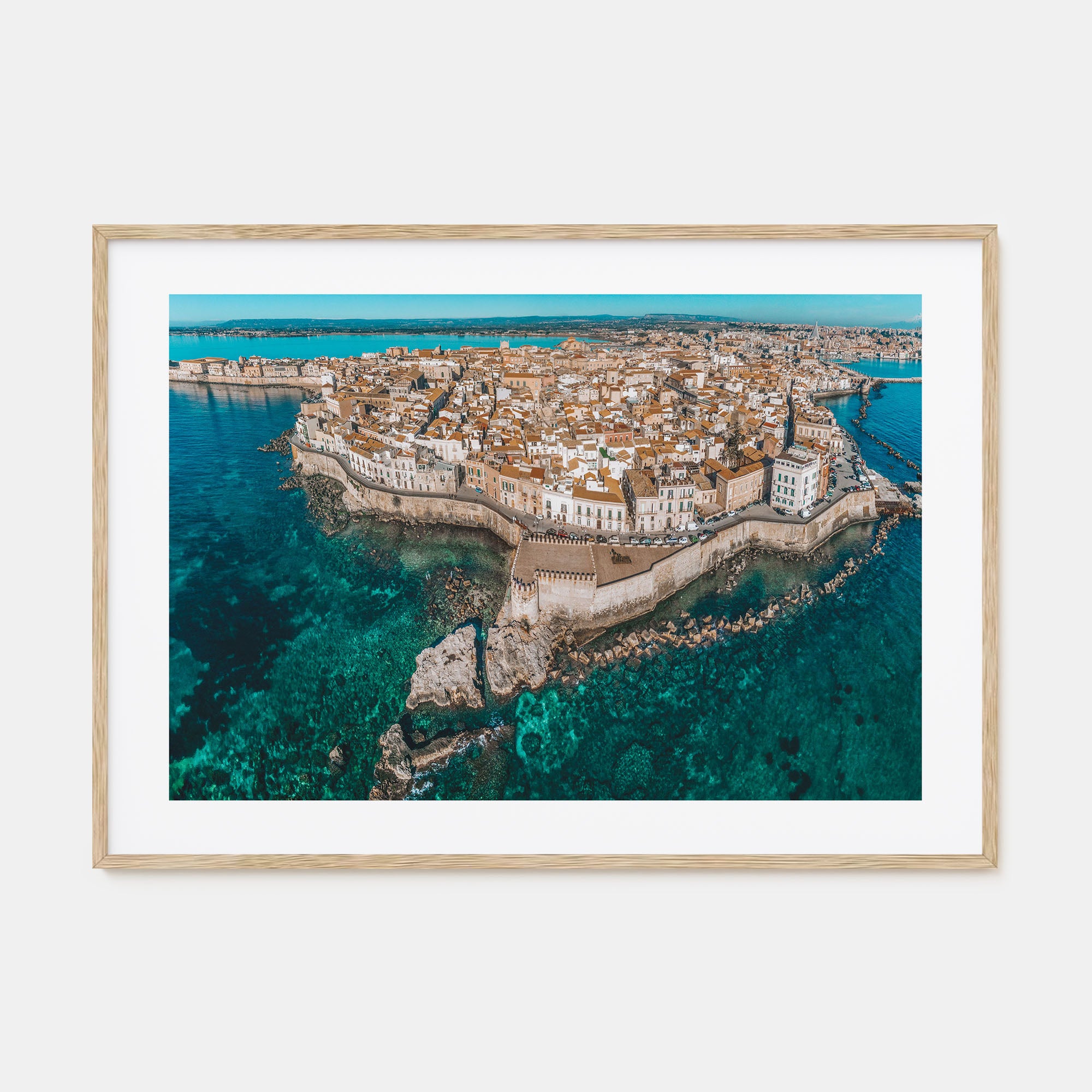 Syracuse, Italy Landscape Color Poster