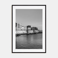 Syracuse, Italy Photo B&W Poster