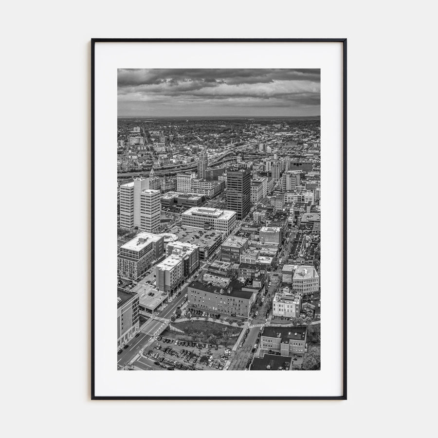 Syracuse, New York Photo B&W Poster