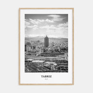 Tabriz Portrait B&W Poster