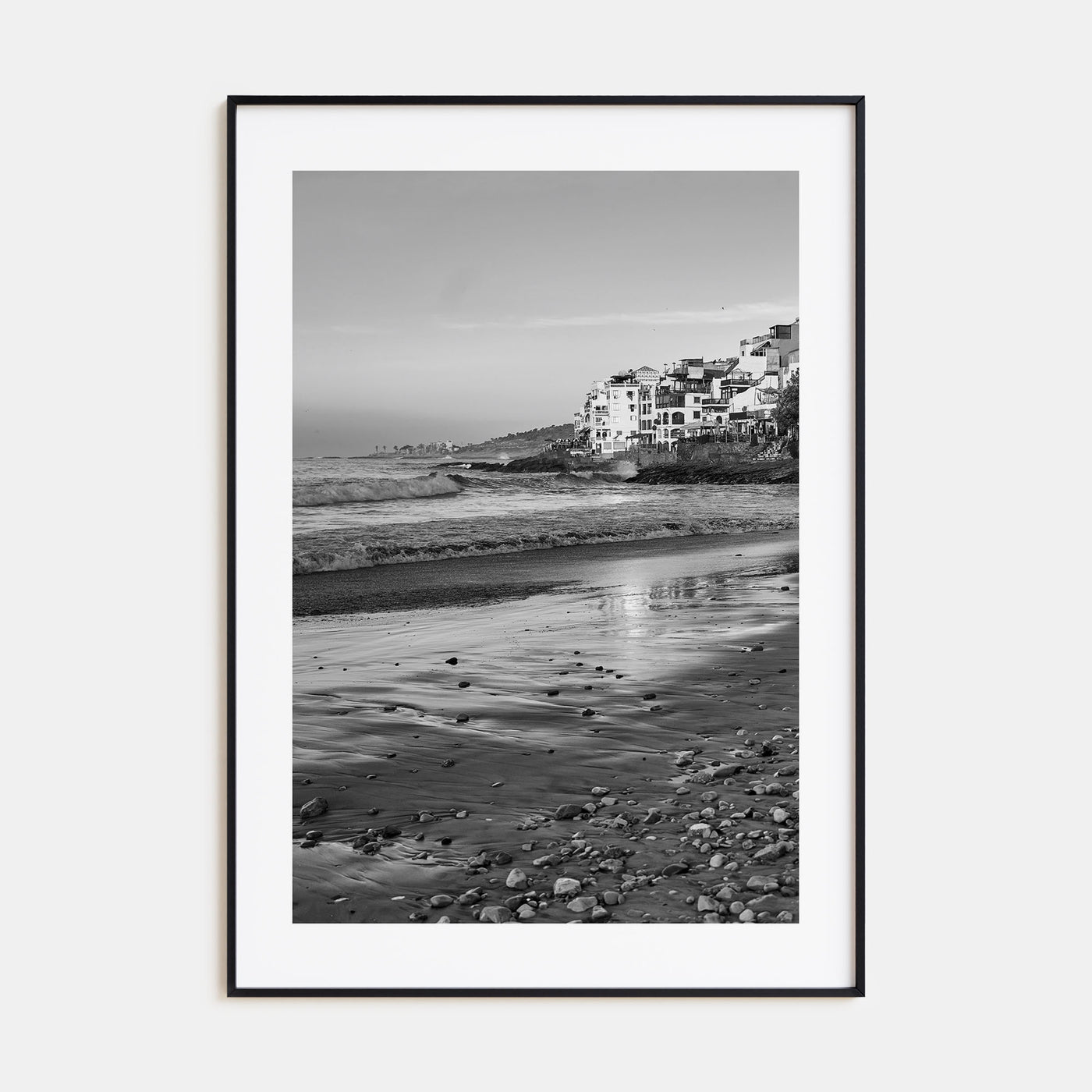 Taghazout Photo B&W Poster