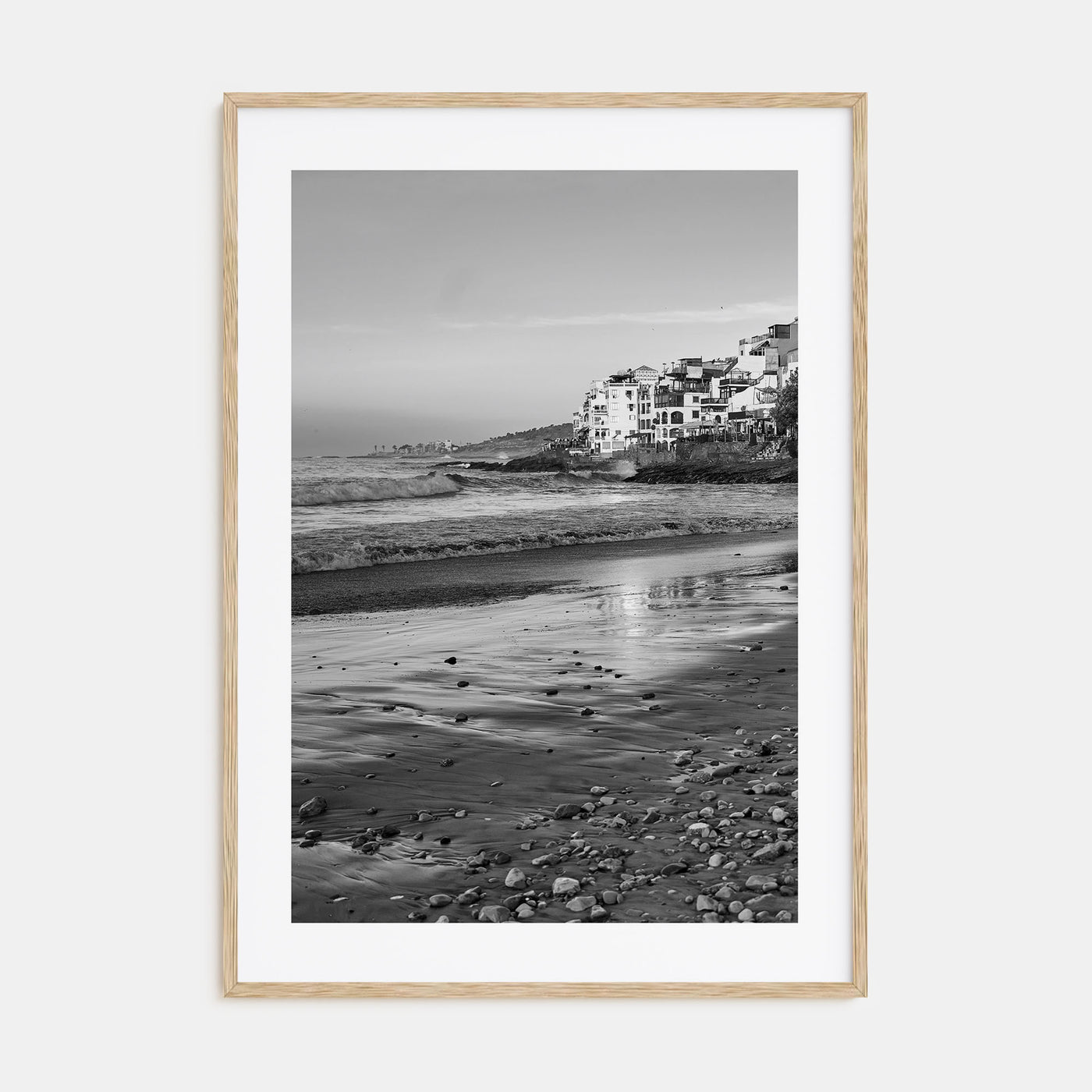 Taghazout Photo B&W Poster