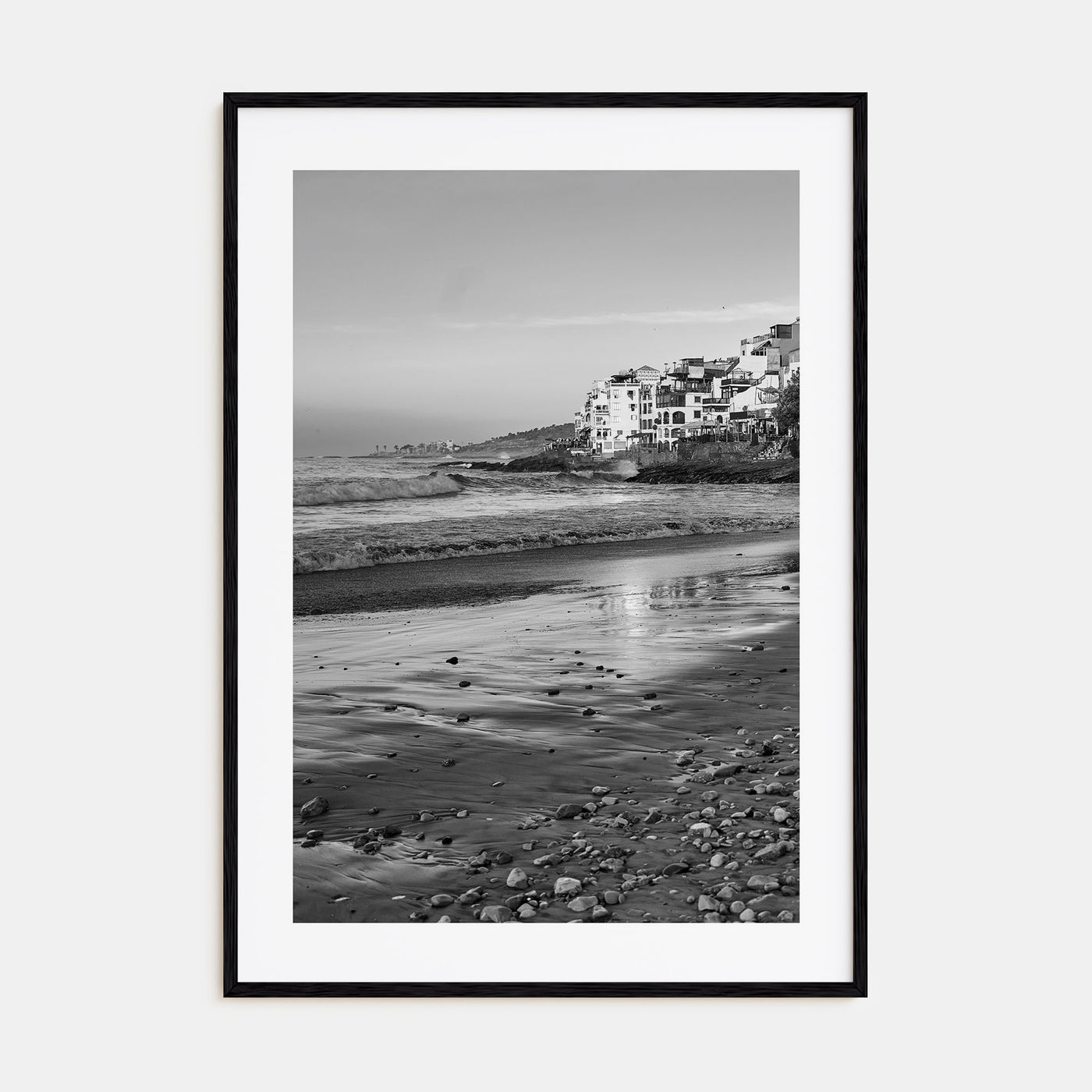 Taghazout Photo B&W Poster