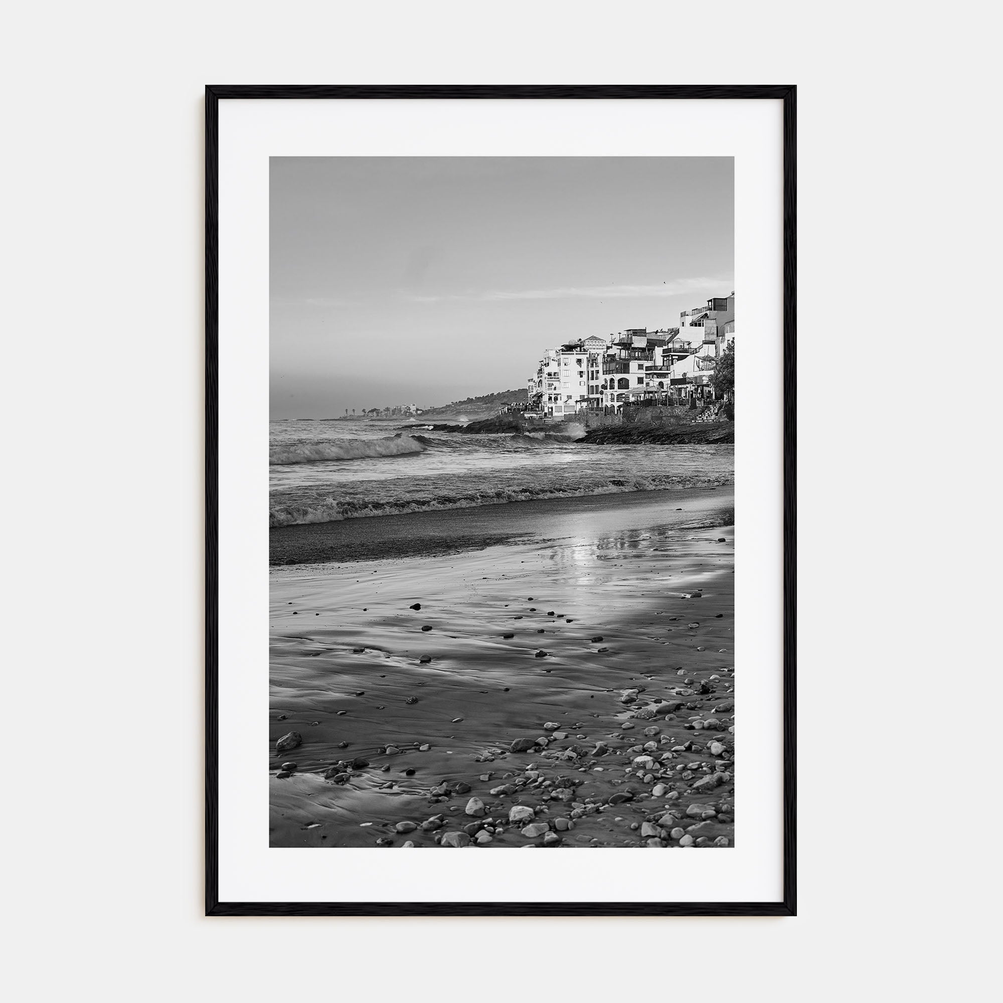 Taghazout Photo B&W Poster