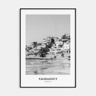 Taghazout Portrait B&W Poster