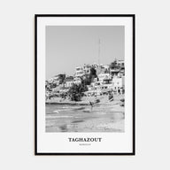 Taghazout Portrait B&W Poster