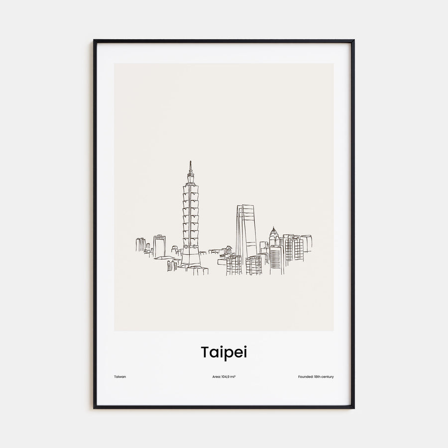 Taipei Drawn Poster