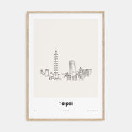 Taipei Drawn Poster