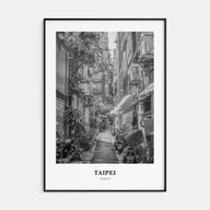Taipei Portrait B&W No 3 Poster