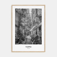Taipei Portrait B&W No 3 Poster