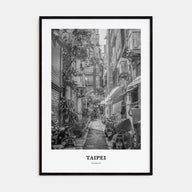 Taipei Portrait B&W No 3 Poster