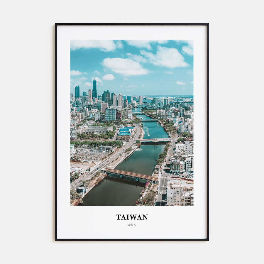 Taiwan Portrait Color Poster