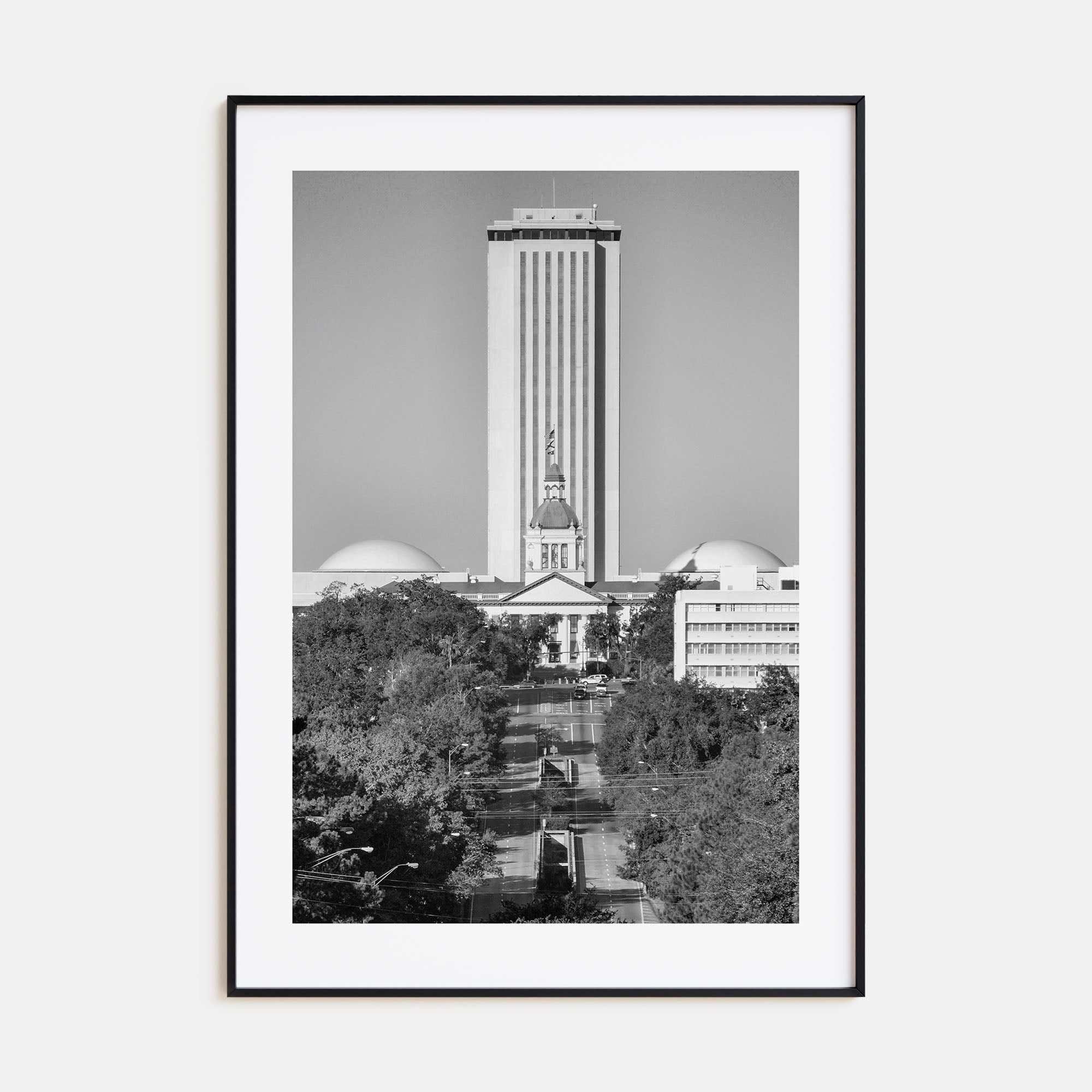 Tallahassee Photo B&W Poster