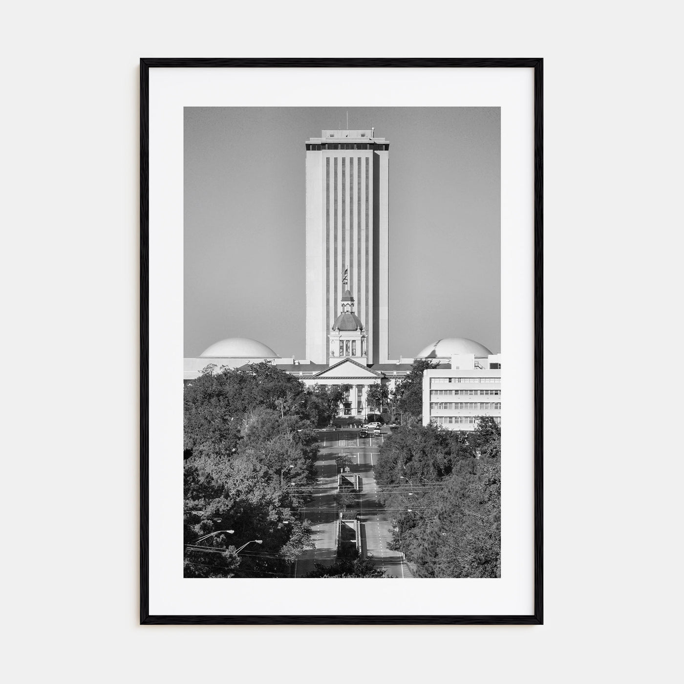 Tallahassee Photo B&W Poster