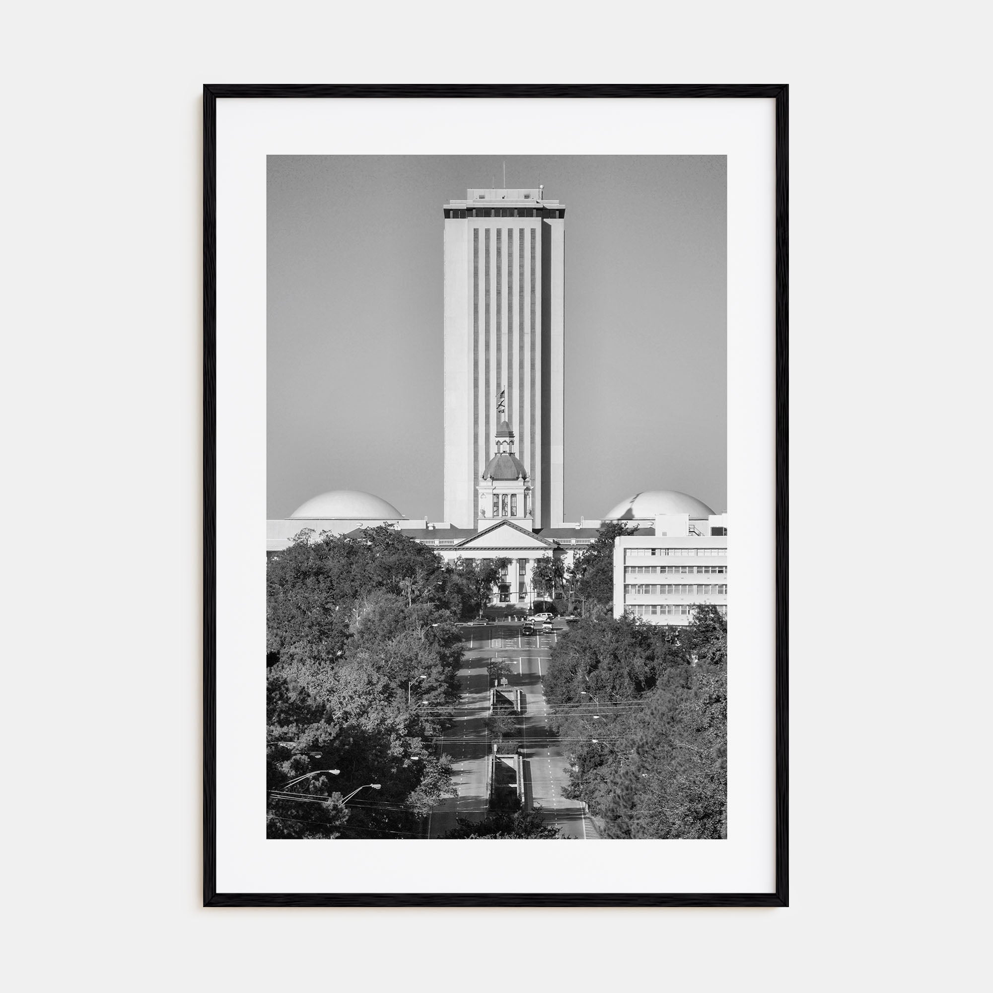 Tallahassee Photo B&W Poster