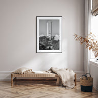 Tallahassee Photo B&W Poster