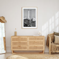 Tallahassee Photo B&W Poster