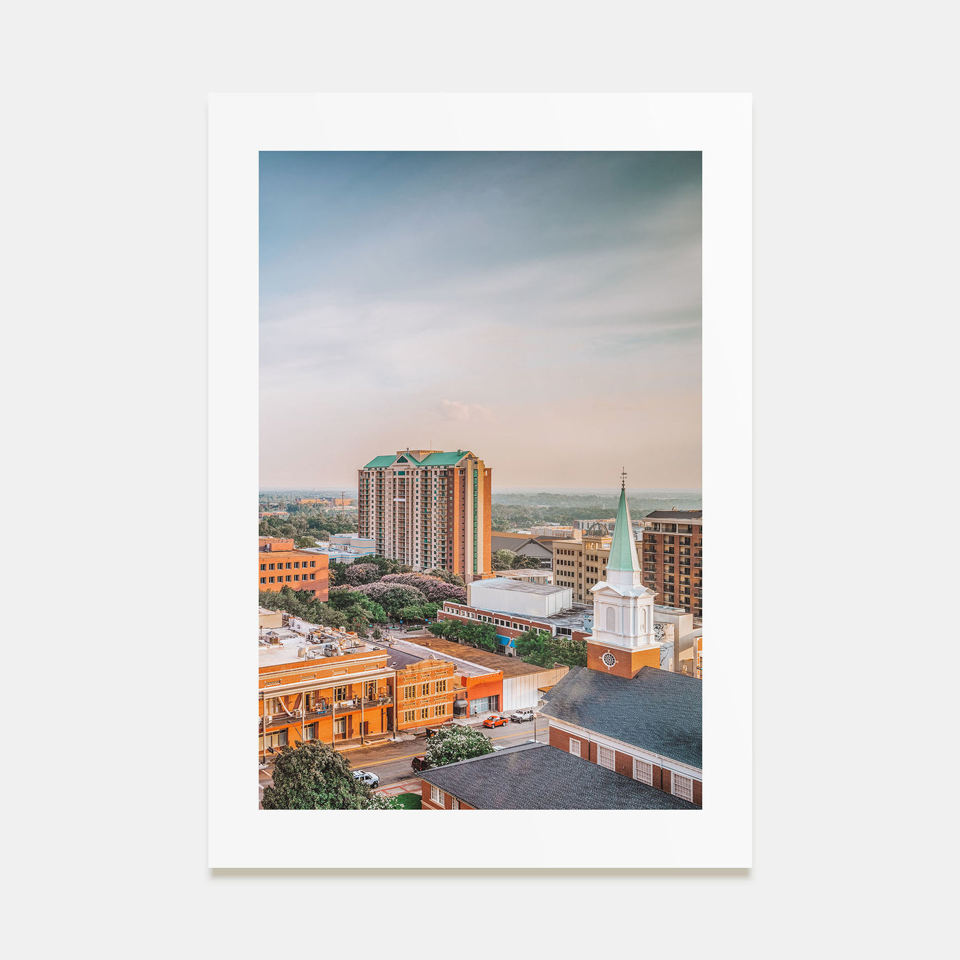 Tallahassee Photo Color Poster