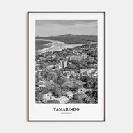 Tamarindo Portrait B&W Poster