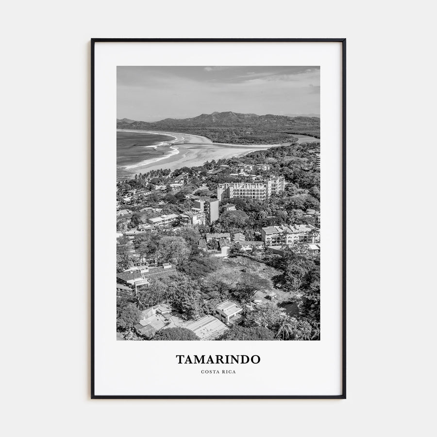 Tamarindo Portrait B&W Poster