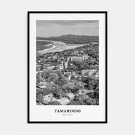 Tamarindo Portrait B&W Poster