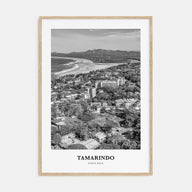 Tamarindo Portrait B&W Poster