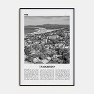 Tamarindo Travel B&W Poster