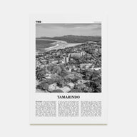 Tamarindo Travel B&W Poster