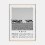 Tampa Bay Travel B&W Poster