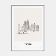 Tampa Drawn Poster
