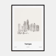 Tampa Drawn Poster