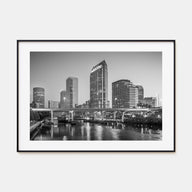Tampa Landscape B&W Poster