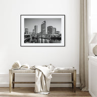 Tampa Landscape B&W Poster