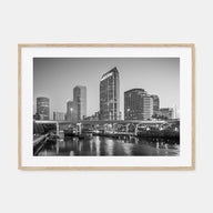 Tampa Landscape B&W Poster