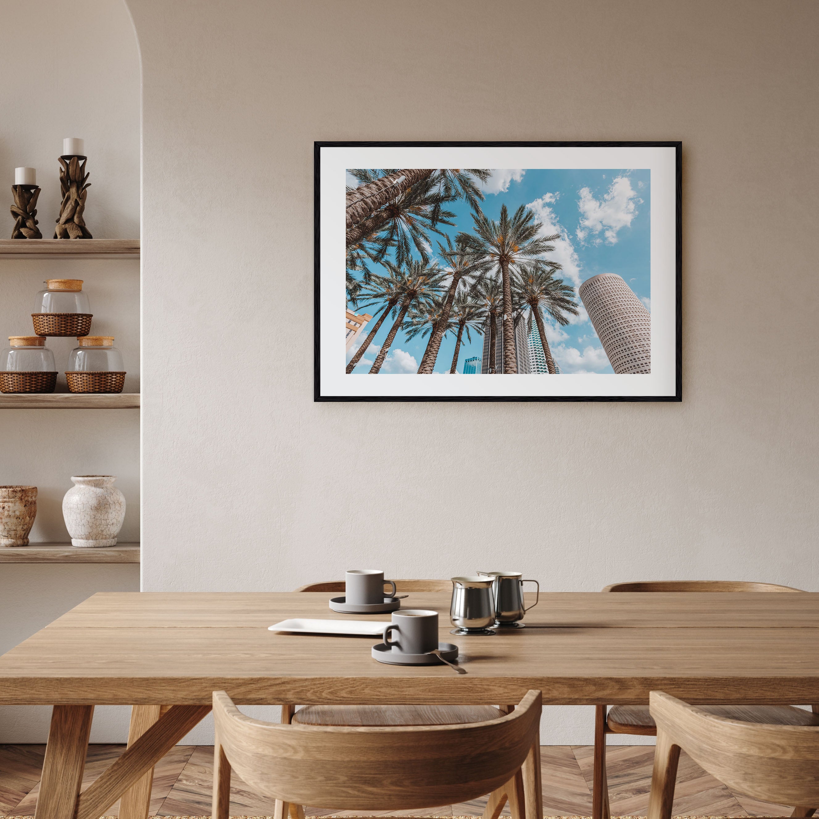 Tampa Landscape Color Poster