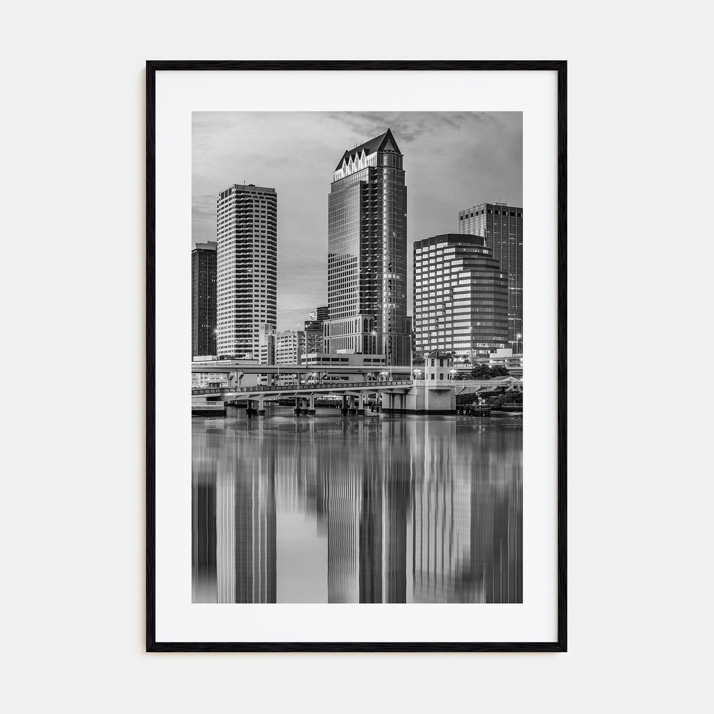 Tampa Photo B&W No 2 Poster