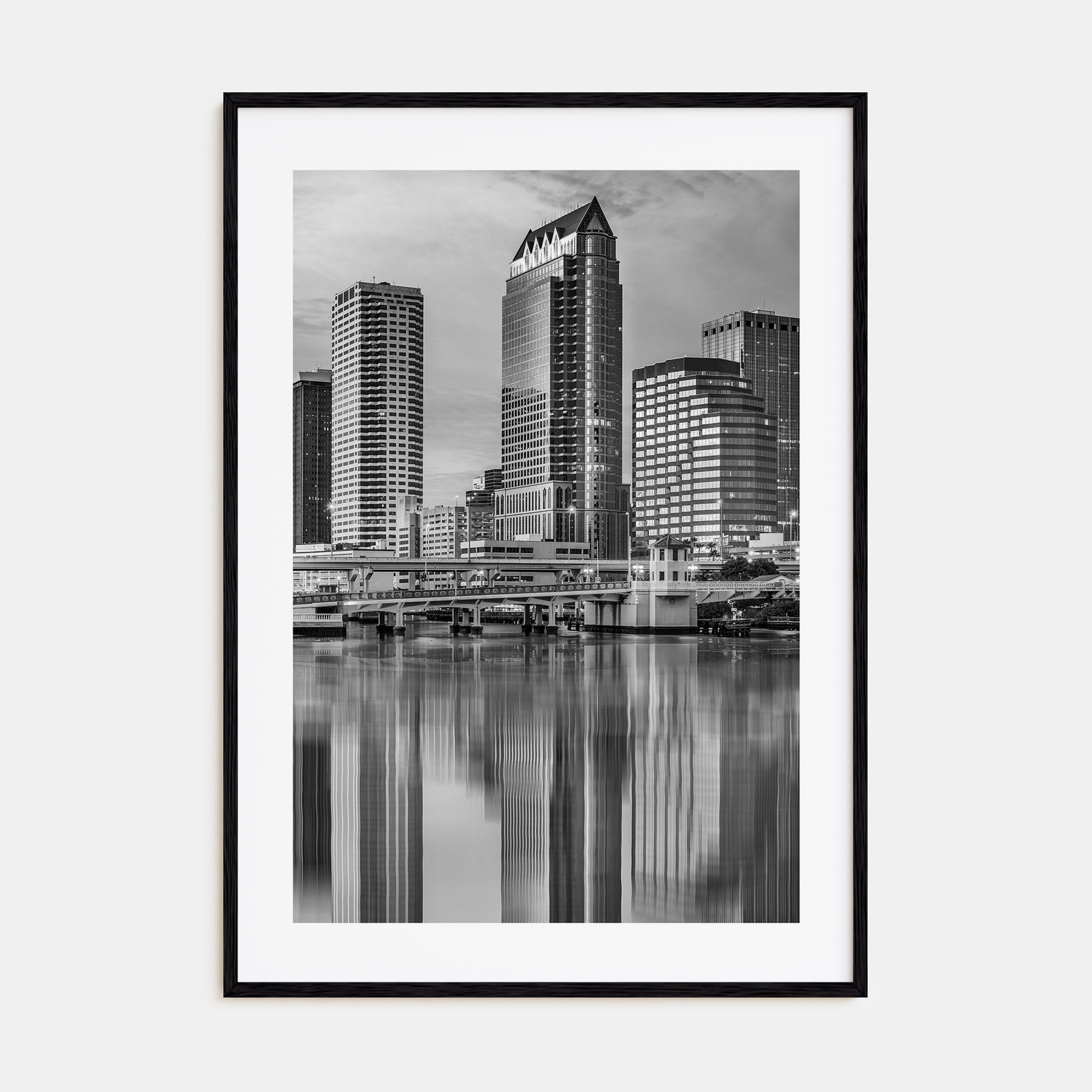 Tampa Photo B&W No 2 Poster