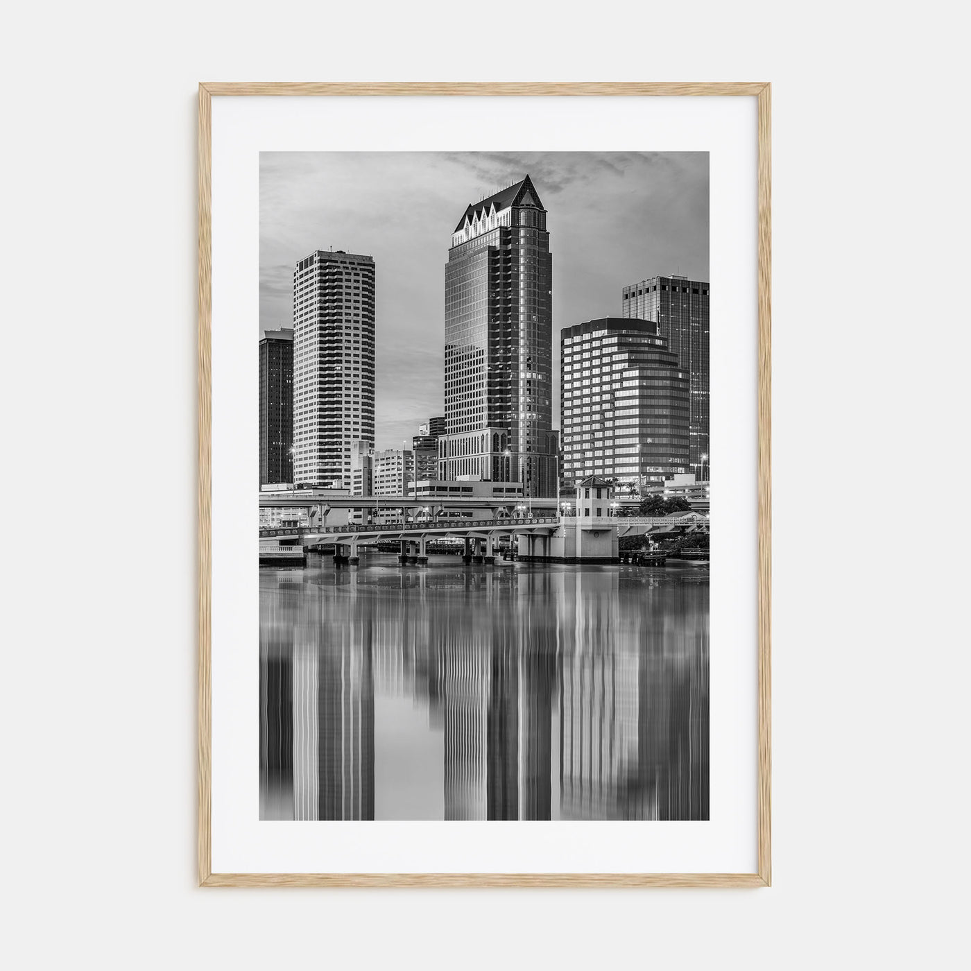 Tampa Photo B&W No 2 Poster