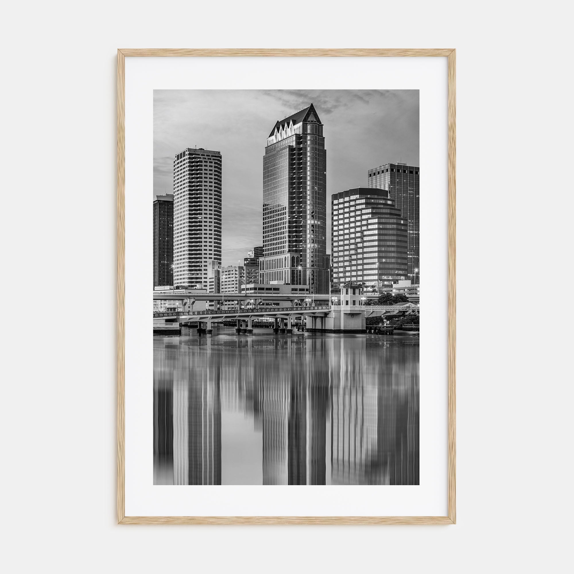 Tampa Photo B&W No 2 Poster