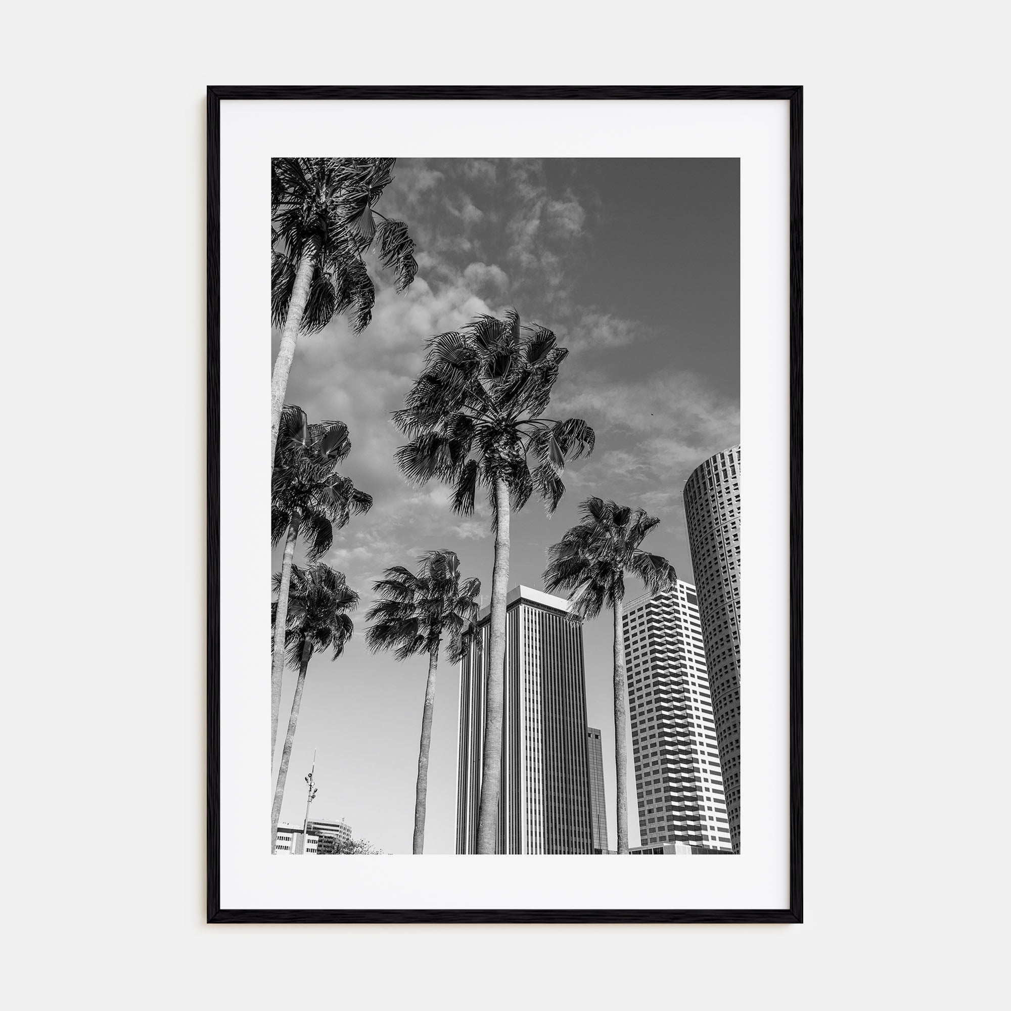 Tampa Photo B&W No 3 Poster