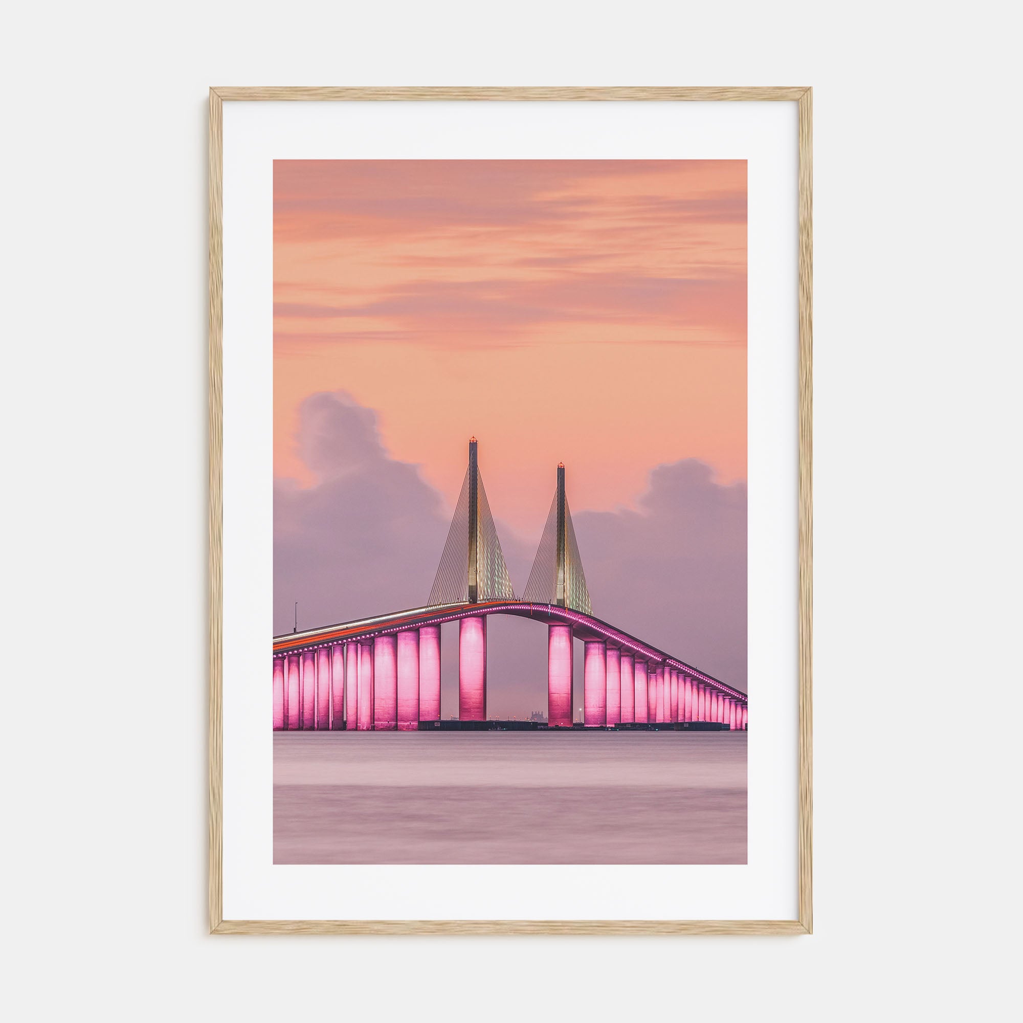 Tampa Photo Color No 2 Poster