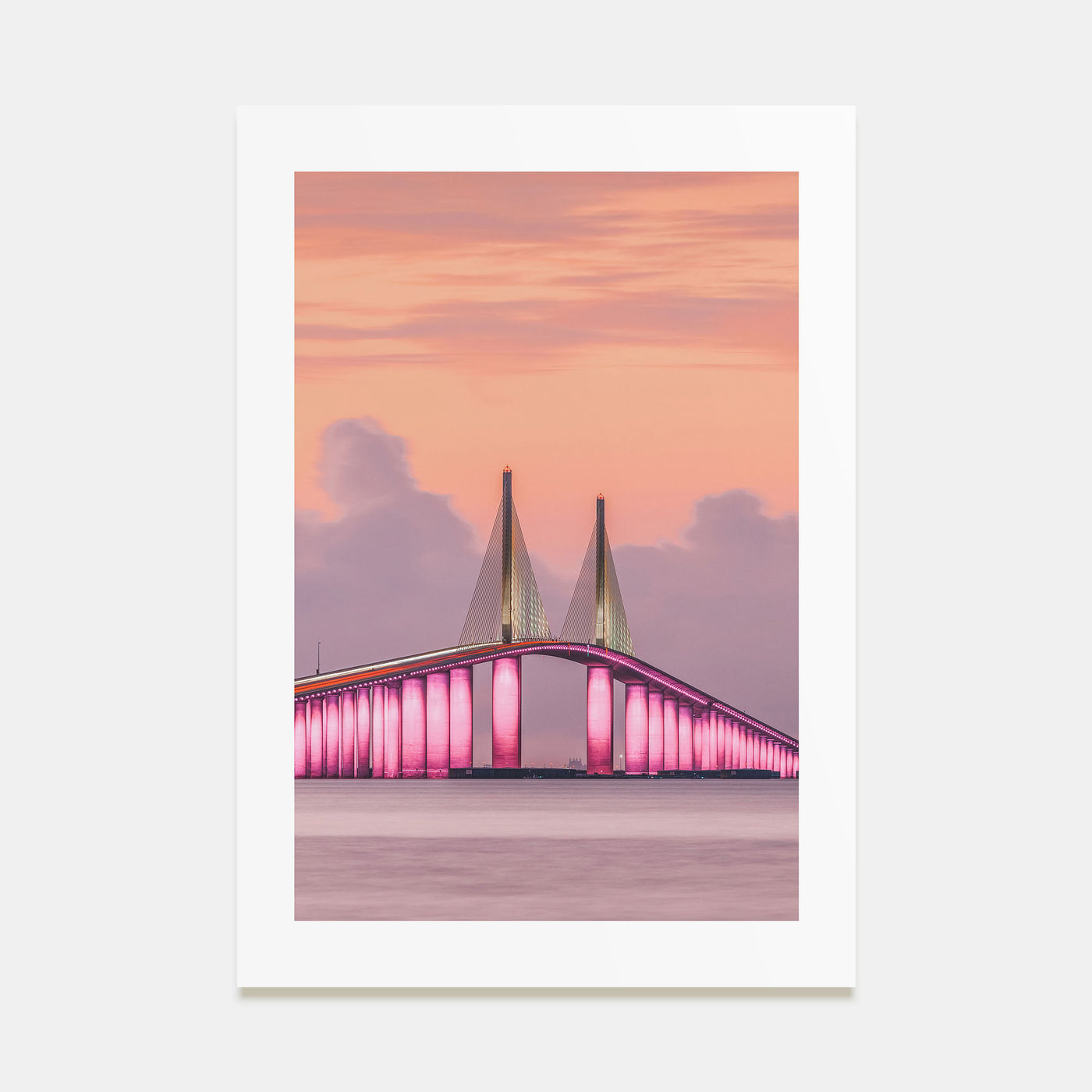 Tampa Photo Color No 2 Poster