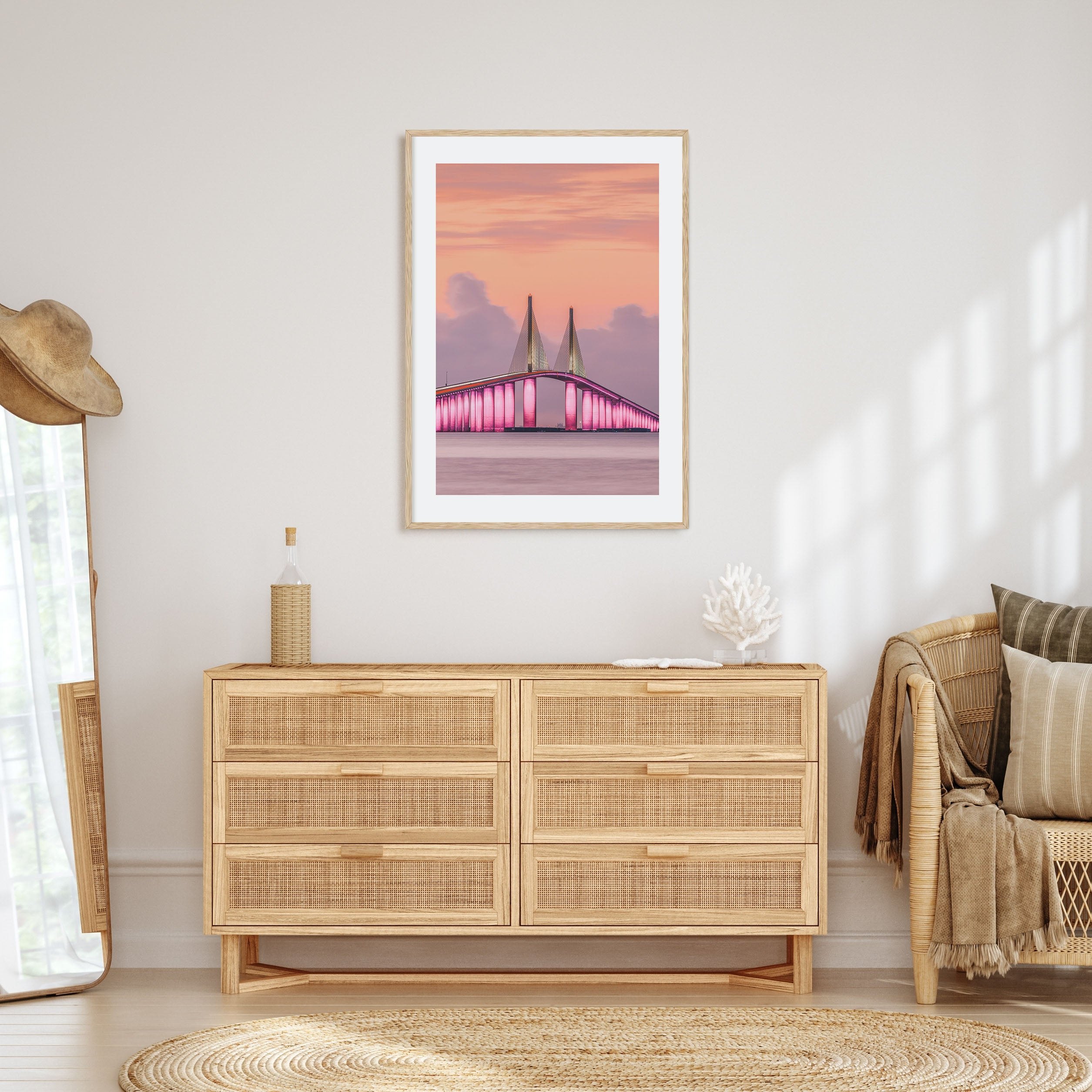 Tampa Photo Color No 2 Poster