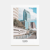 Tampa Portrait Color No 1 Poster