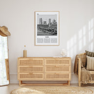 Tampa Travel B&W No 1 Poster