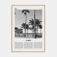 Tampa Travel B&W No 3 Poster