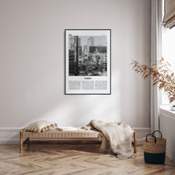 Tampa Travel B&W No 4 Poster