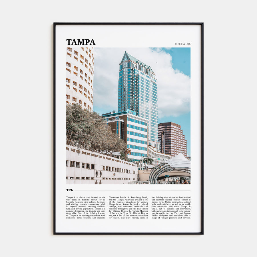 Tampa Travel Color No 1 Poster