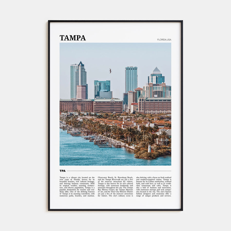 Tampa Travel Color No 2 Poster