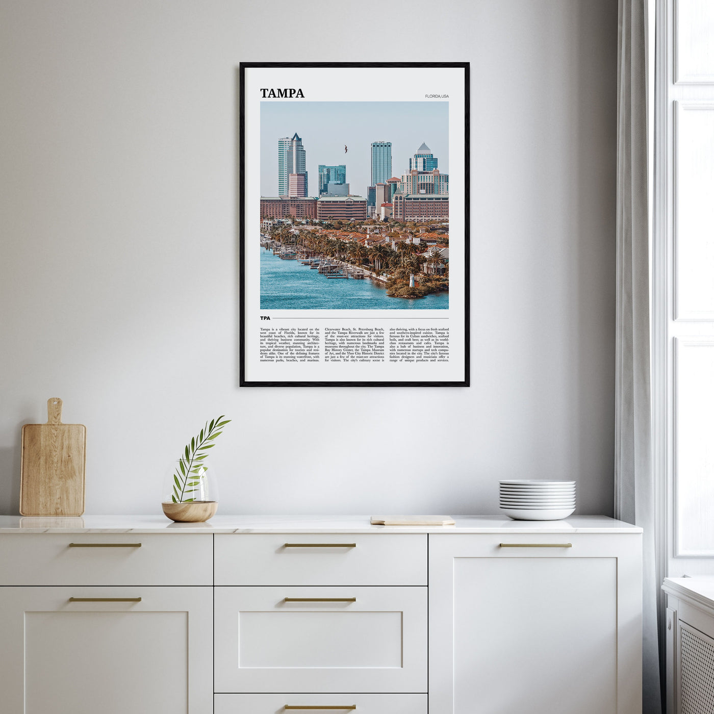 Tampa Travel Color No 2 Poster